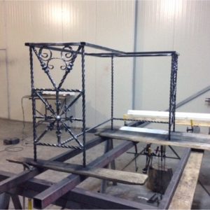 Birou custom fier forjat IFBCVF